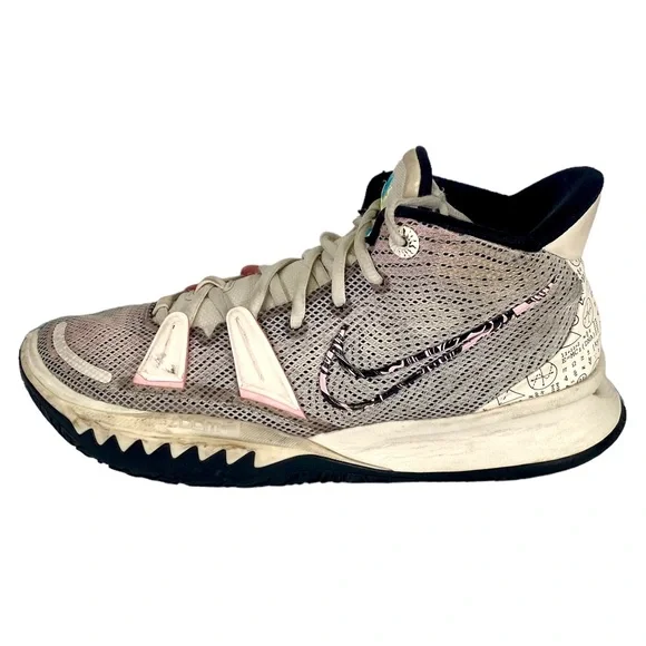 Nike | Shoes | Mens Nike Kyrie 7 Sneakers Pale Ivory 22  display picture 3